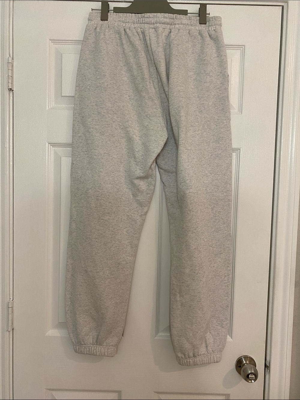 White Fox Boutique Light Gray Cozy Joggers - Picture 4 of 4